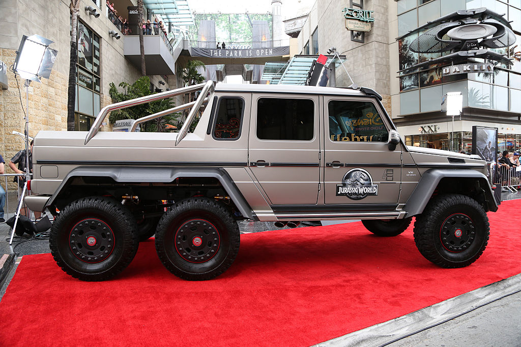 The Mercedes 6x6 was an AMG version with loads of horsepower and grip, but poor gas mileage. 