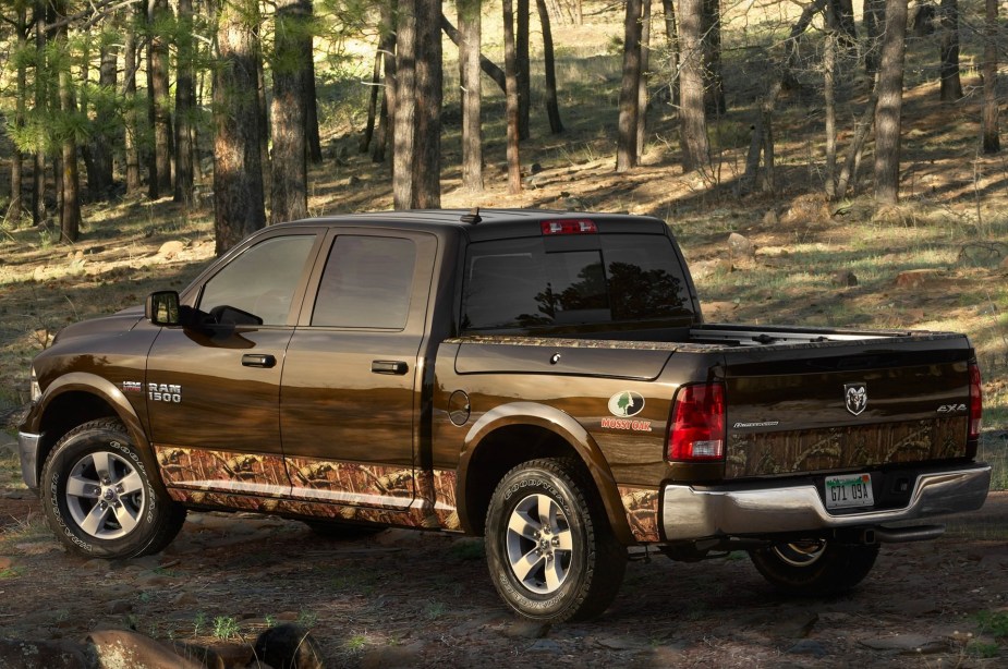 The Ram 1500 Mossy Oak was made for the outdoor enthusiast