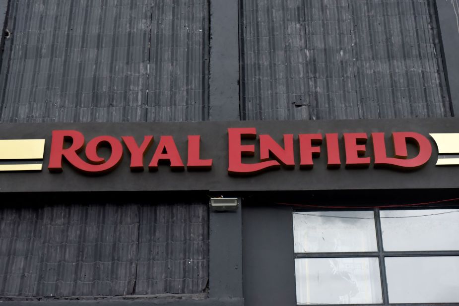 A Royal Enfield building. 
