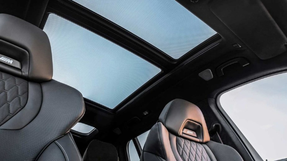 The Starry Panoramic Moonroof BMW X7 offers an amazing view