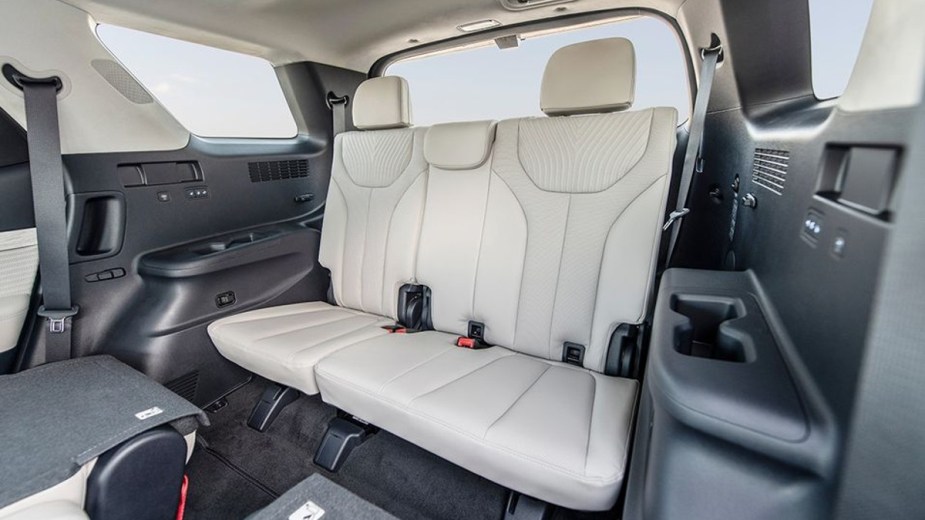 The Third-Row Seats in the 2023 Palisade are heated for more comfort