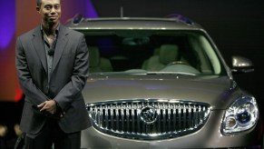 Tiger Woods luxury car collection included a Buick Enclave