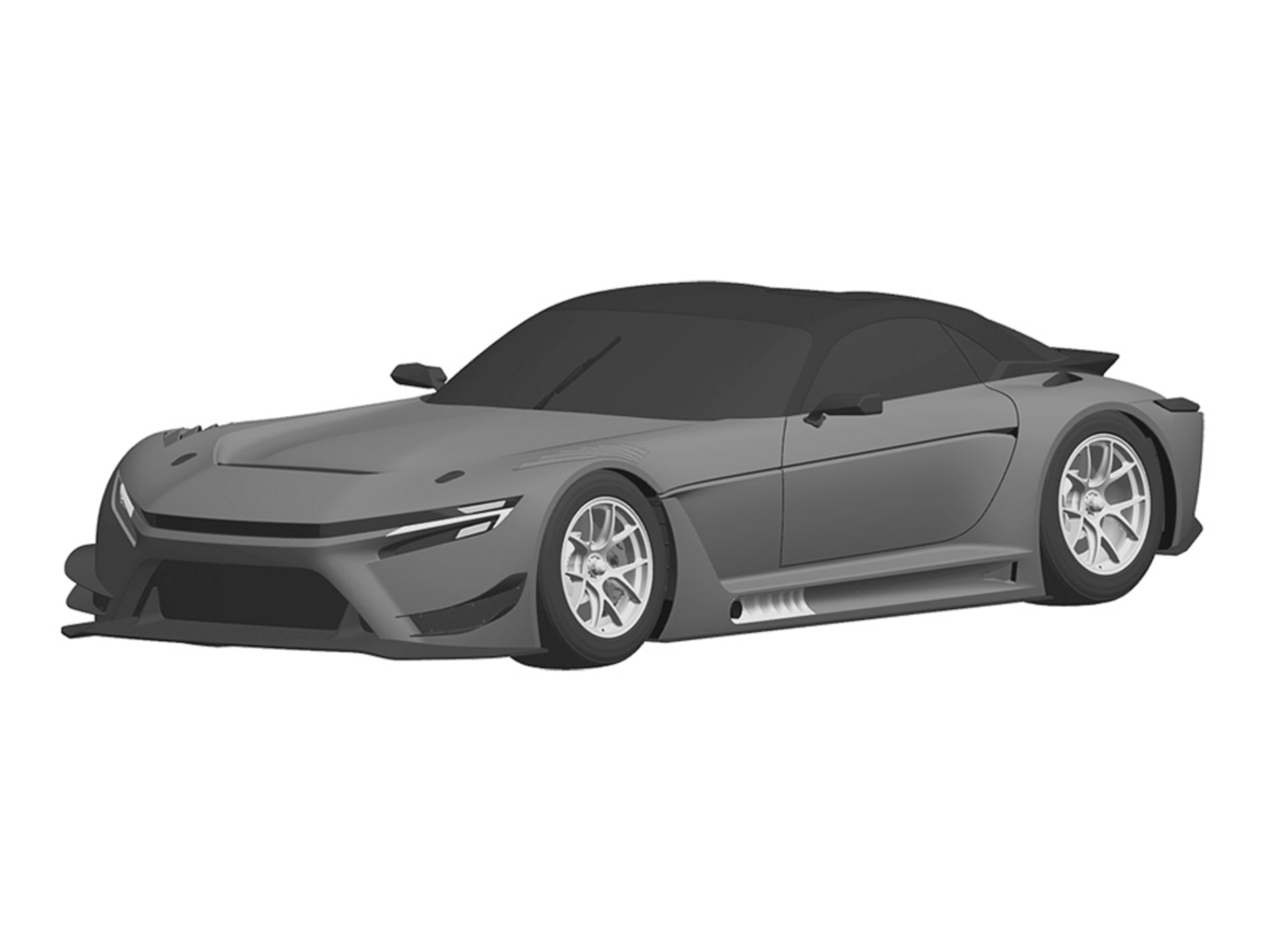 The Toyota GR GT3 in a recent Toyota trademark filing