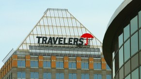 Travelers Insurance Headquarters Building in St Paul Minnesota