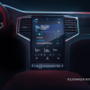 2023 Volkswagen Amarok stole giant infotainment touchscreen from Ford Ranger pickup truck.