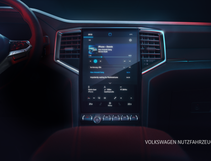 2023 Volkswagen Amarok Steals Giant Ford Ranger Infotainment Touchscreen