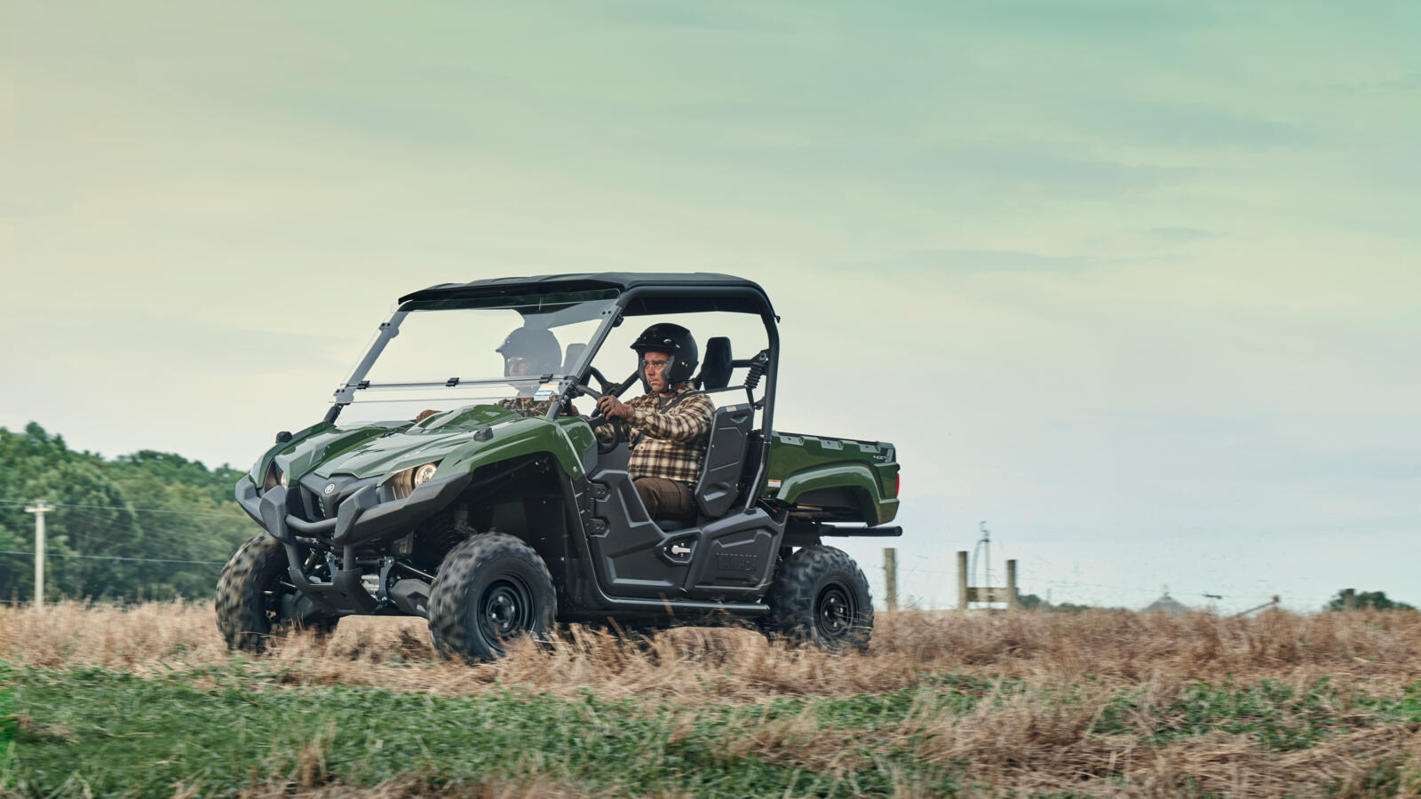 Yamaha Viking side by side offroad ATV  similar to the one used in self-driving off-road vehicle testing 