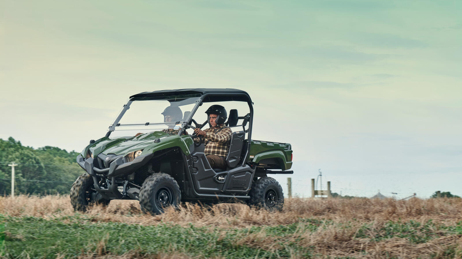 Yamaha Viking side by side offroad ATV similar to the one used in self-driving off-road vehicle testing