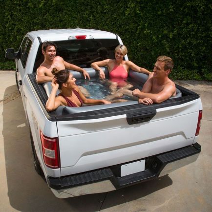 This Inflatable Pool for Your Pickup Truck Bed Is the Ultimate Summer Road Trip Accessory