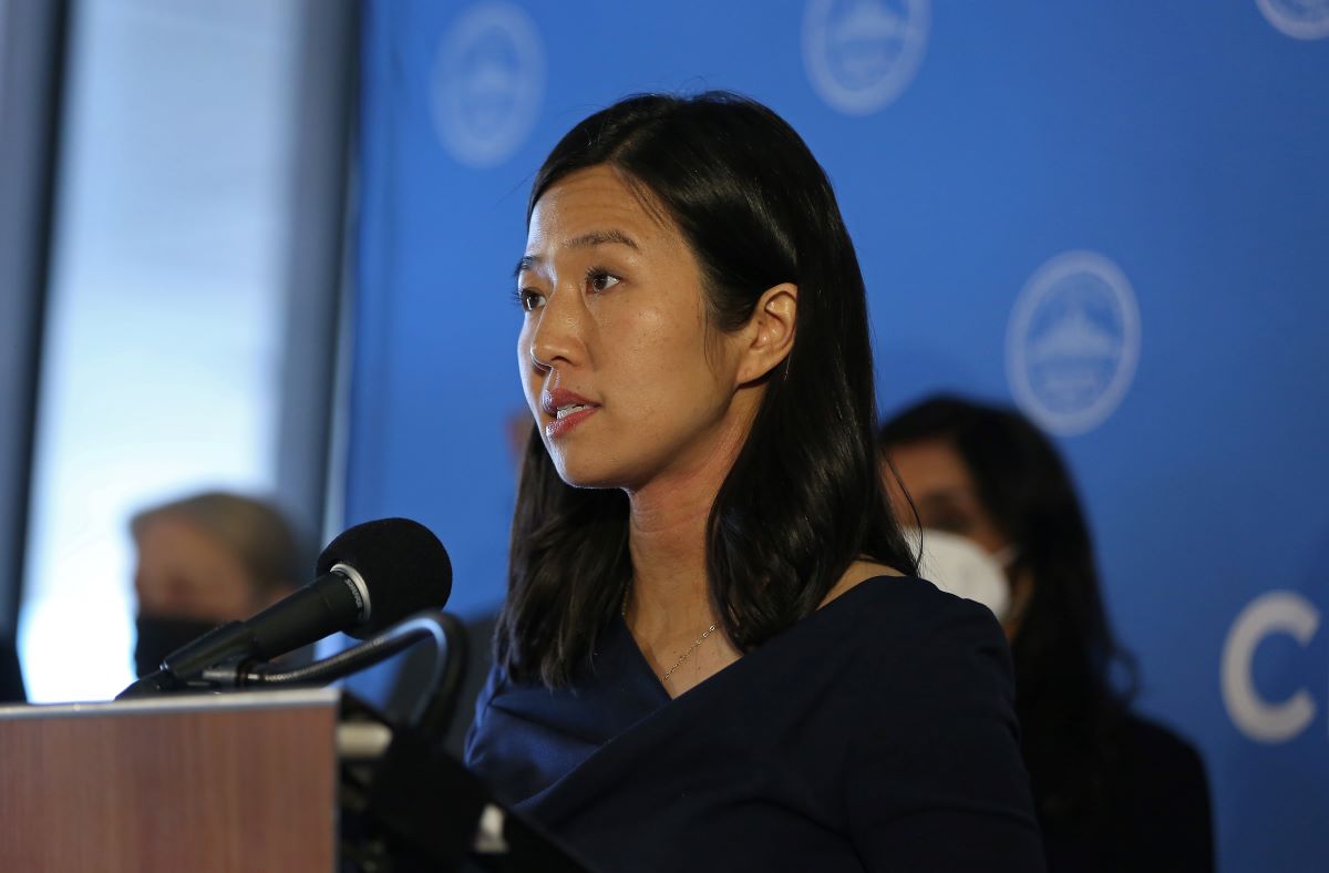 Boston mayor Michelle Wu