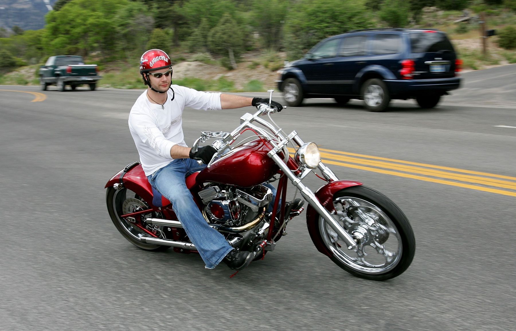Brad Mates attending the Third Annual Academy of Country Music Celebrity Motorcycle Ride in Las Vegas, Nevada