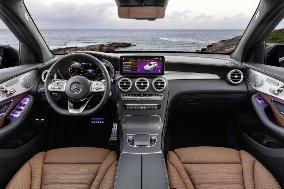 The outgoing generation of the GLC was known for having a luxurious cabin. 