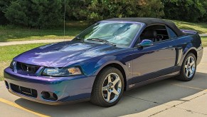 2004 Mustang Cobra Terminator Convertible with rare and expensive Mystichrome paint job