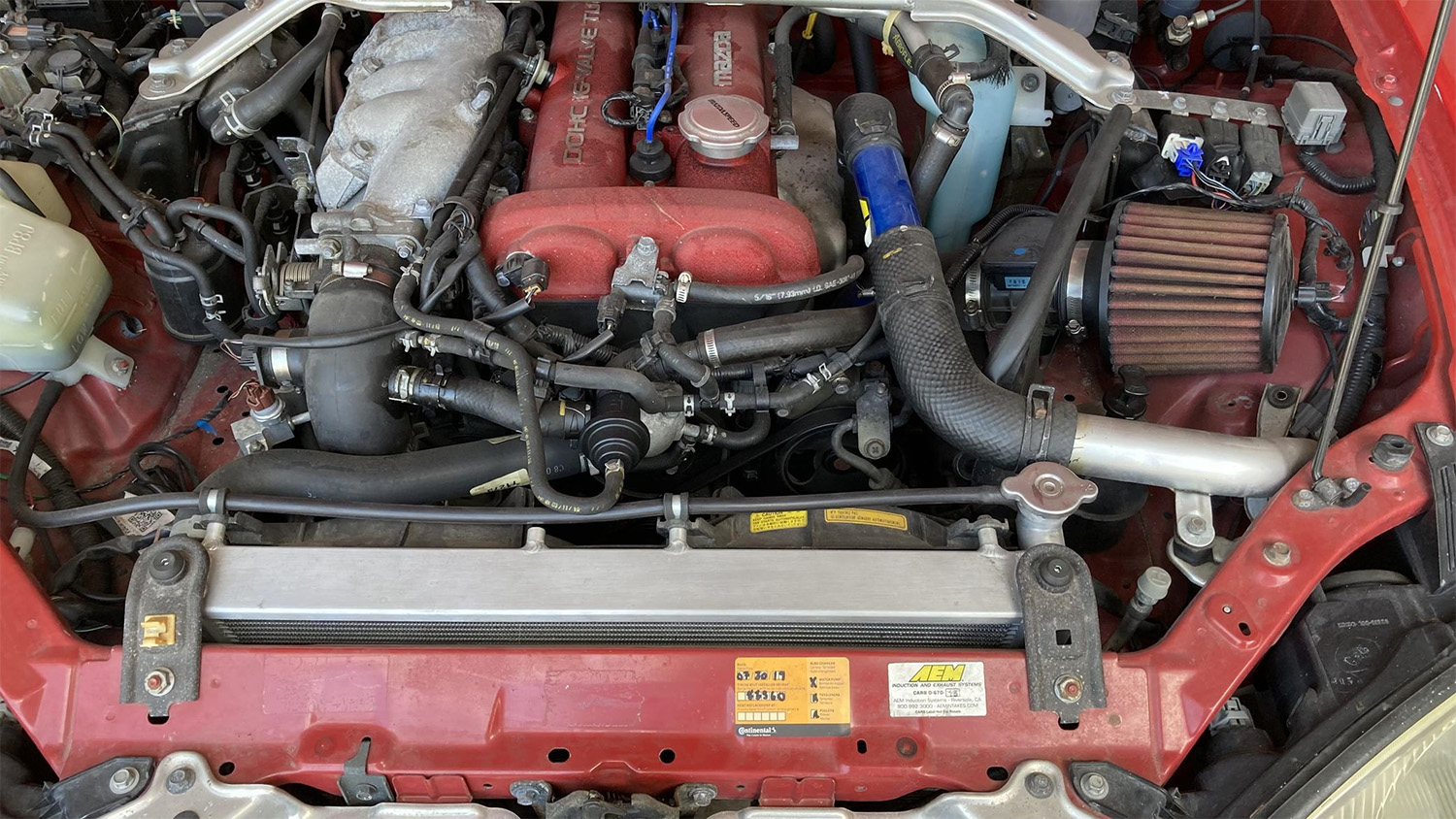 2004 Mazdaspeed Miata 1.8-liter turbo engine