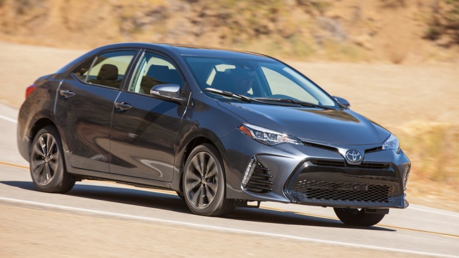 a 2018 toyota corolla is a comfortable and spacious sedan for more drivers