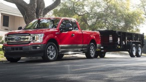 This Red 2018 Ford F-150 Diesel is one of the most reliable used diesel trucks you can buy