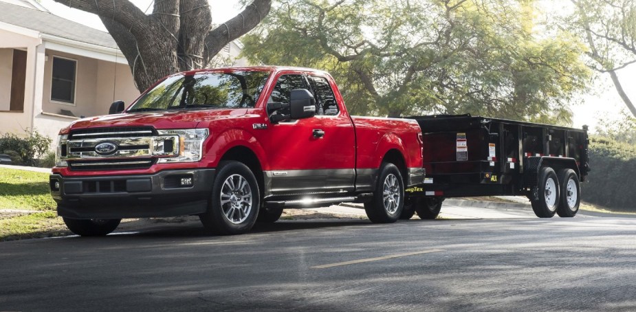 This Red 2018 Ford F-150 Diesel is one of the most reliable used diesel trucks you can buy