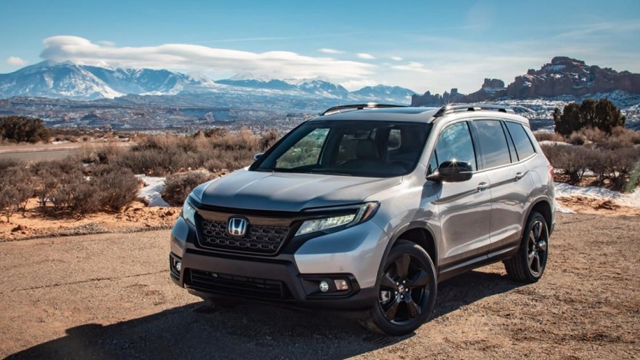 This 2019 Honda Pilot SUV was refreshed during the third-generation of this midsize SUV