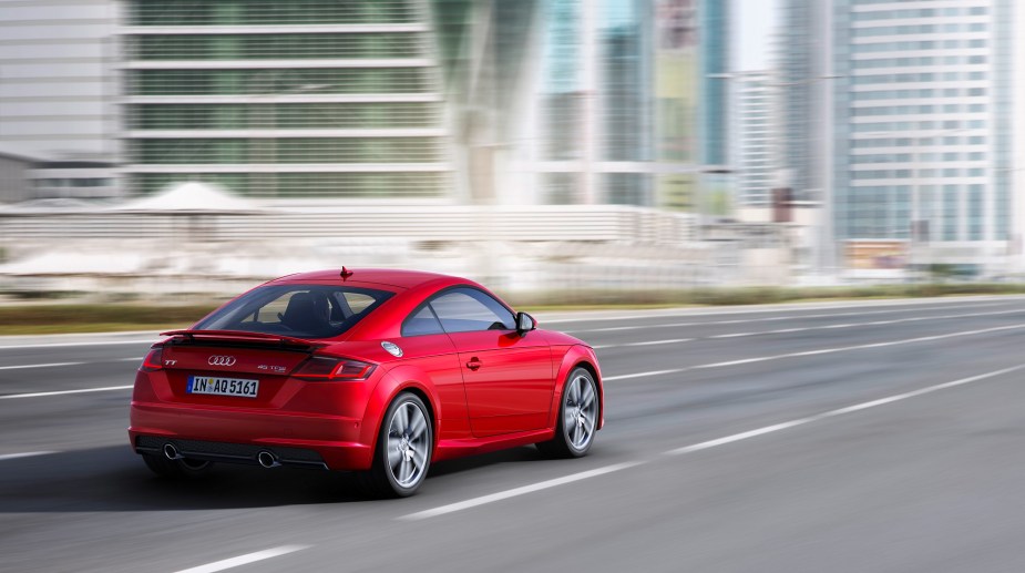 KBB selected the Audi TT like this one as one of the cheapest luxury cars to own.