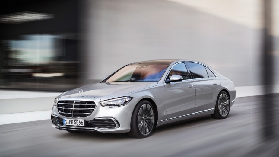 the spacious 2021 mercedes benz s class, a luxury sedan with a huge rear seat