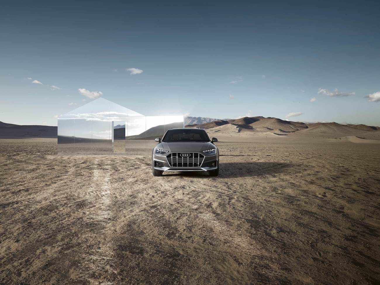 2022 Audi A4 Allroad in the desert