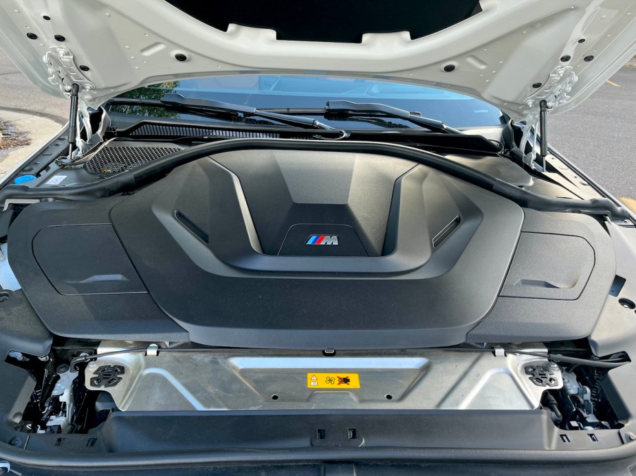 The front motor in the 2022 BMW i4