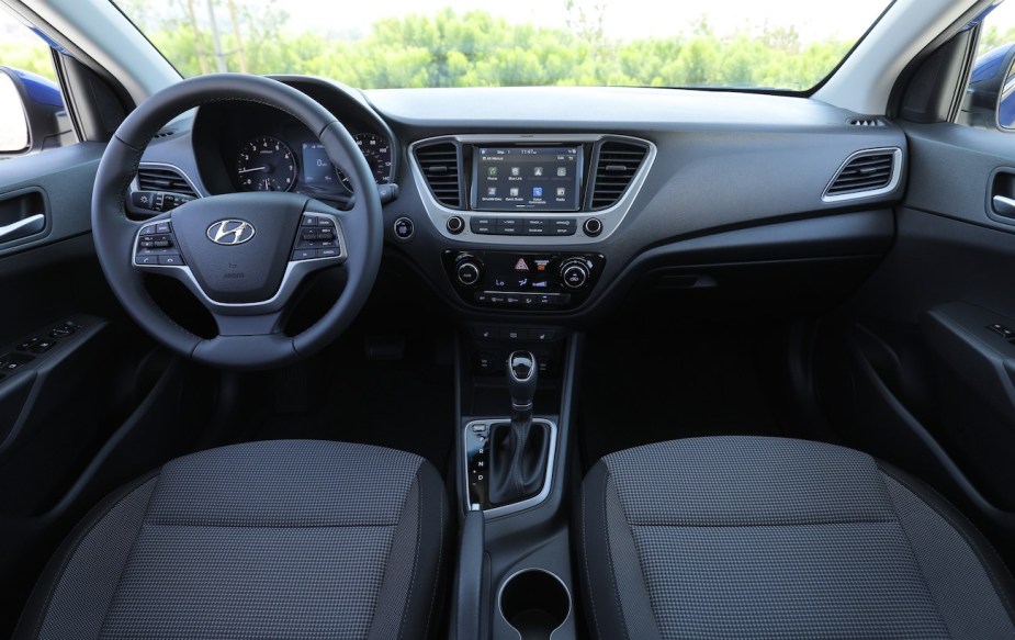 2022 Hyundai Accent interior