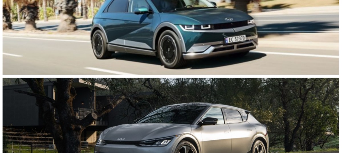 2022 Hyundai Ioniq 5 2022 Kia EV6 Consumer Reports