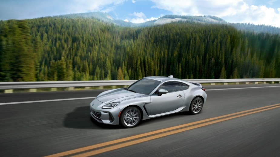 a 2022 subaru brz, a sporty coupe that can offer you an exciting drive