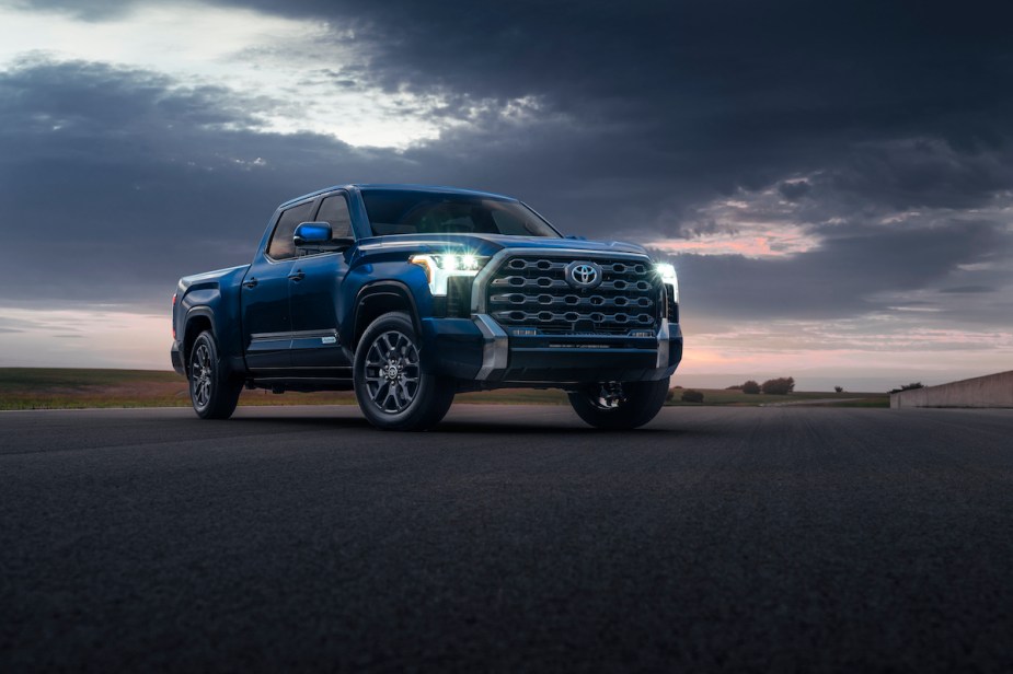 2022 Toyota Tundra year-to-date sales are up compared to itself from 2021. No other pickup trucks can say the same.