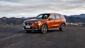 2023 BMW x1 in orange