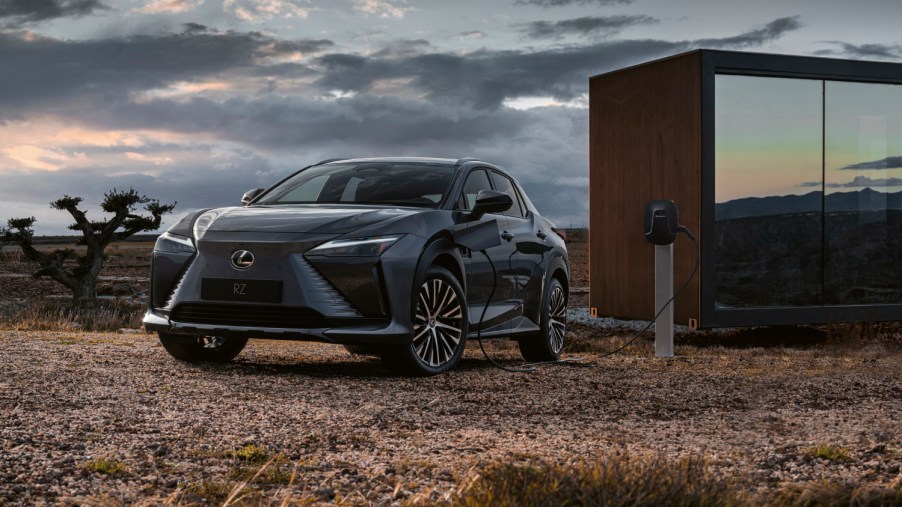 2023 electric SUVs and crossovers like the 2023 Lexus RZ 450e