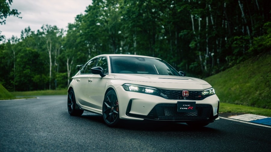 the upcoming honda civic type r, a new hot hatch that is surely going to make every adventure a more special and exciting drive