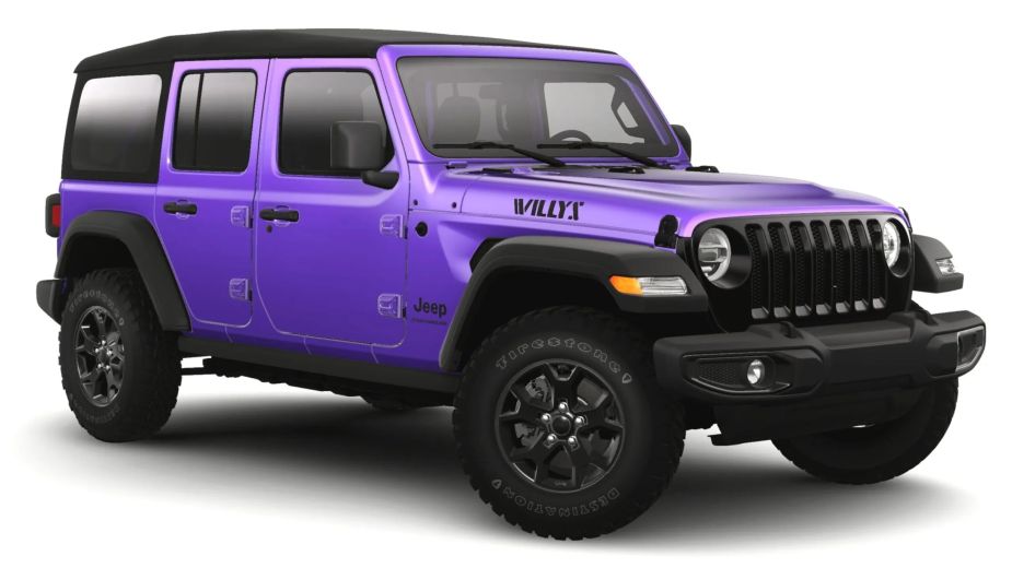2023 Jeep Wrangler with Reign paint