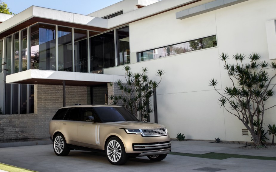 2023 Land Rover Range Rover fully loaded. Consumer Reports doesn't recommend a single Land Rover SUV.