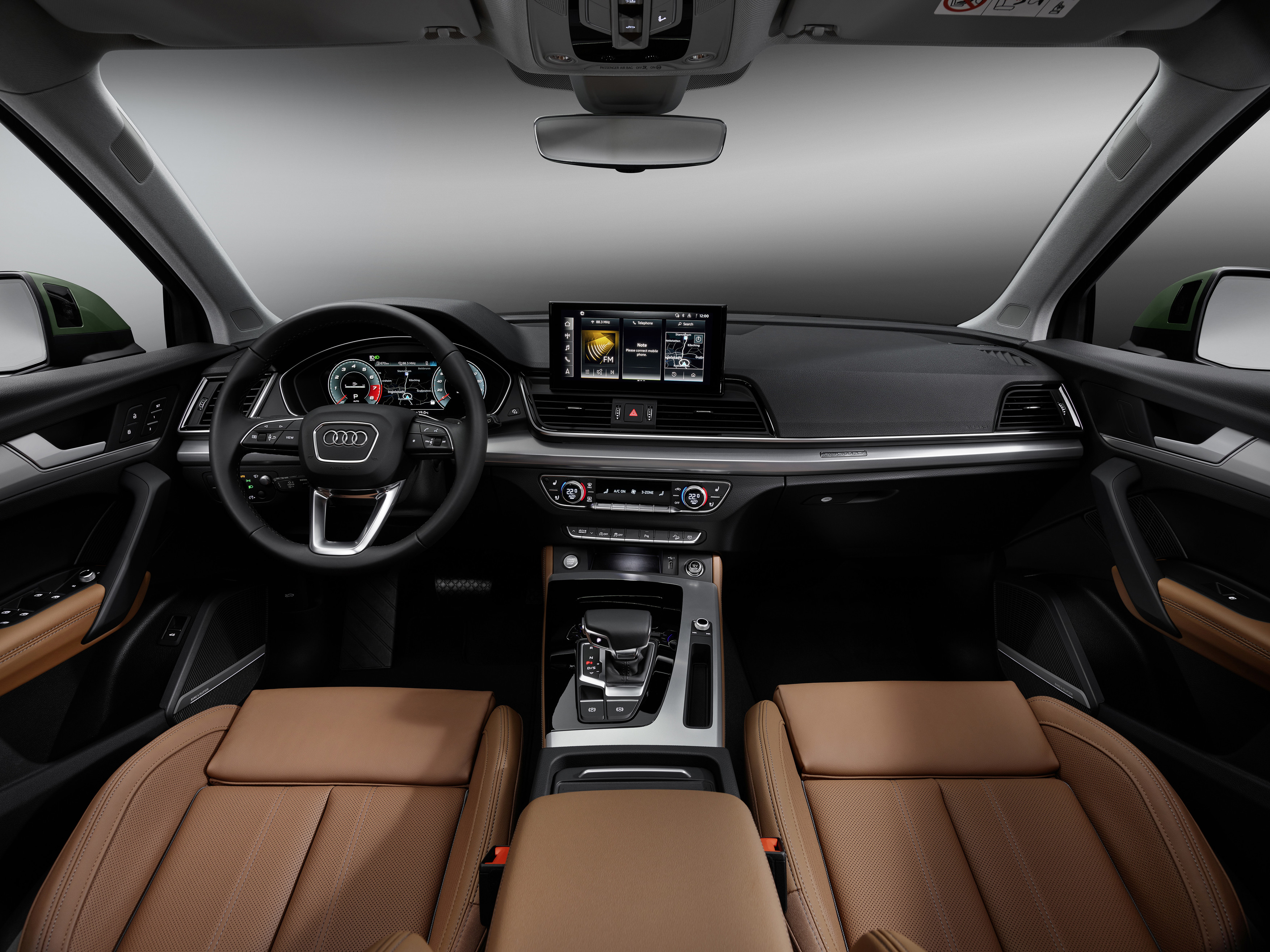 2023 Audi Q5 interior in brown