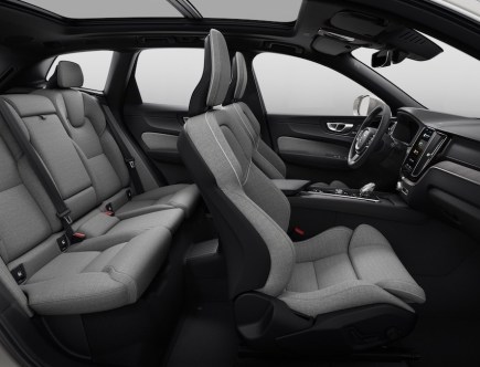 The 2023 Volvo XC60 Offers a Perk for Parents of Small Children: Built-In Booster Seats