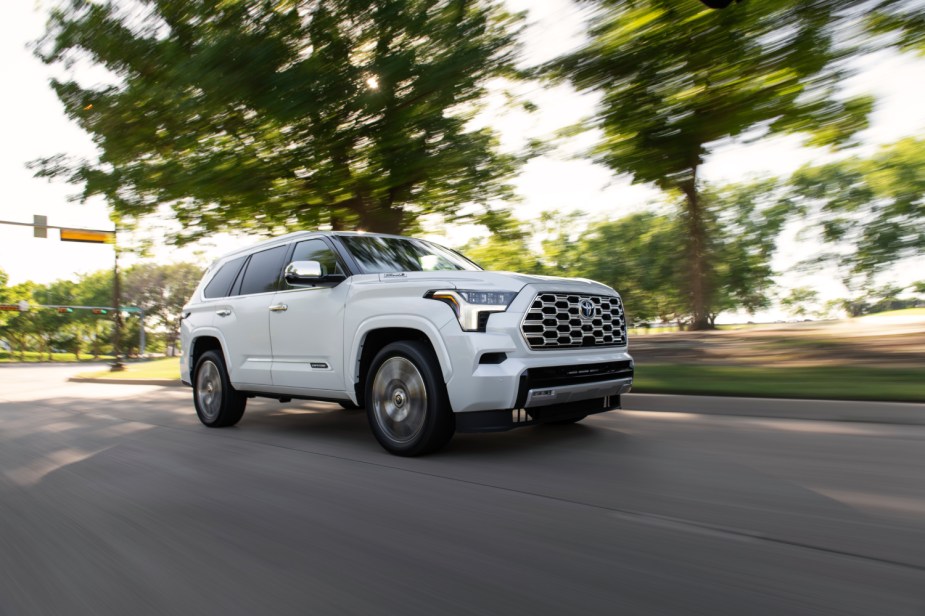 The 2023 full-size SUVs worth waiting for such as the Toyota Sequoia