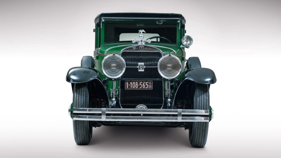 Al Capone's bulletproof 1928 Cadillac front end