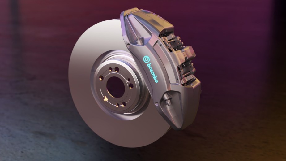 the front brake that is found on the upcoming sensify braking system