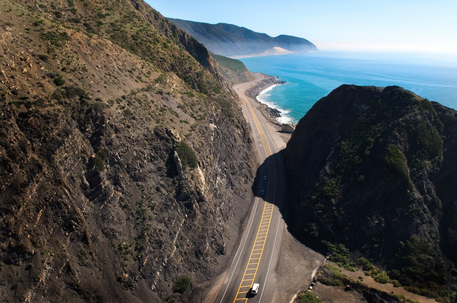 The best road trips for electric vehicles include the Pacific Coast highway