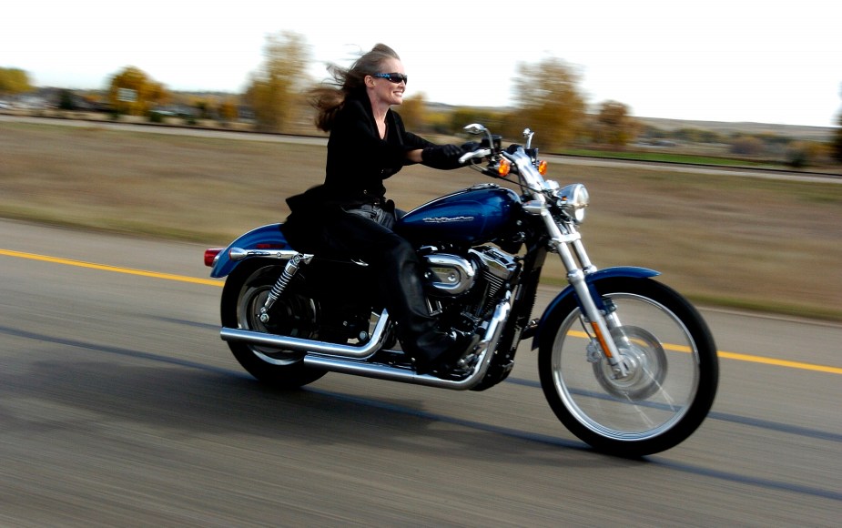 Buying a motorcycle, like this Sportster, can save money on gas and more over a hybrid