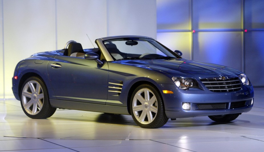 The Chrysler Crossfire came in an SRT-6 variant and you can buy one for cheap.
