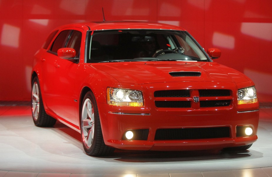 The Dodge Magnum SRT8 is an example of cheaper SRT vehicles you can buy for less.