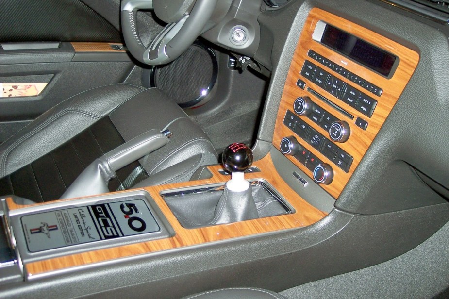 Fake Wood Car Interior Paneling