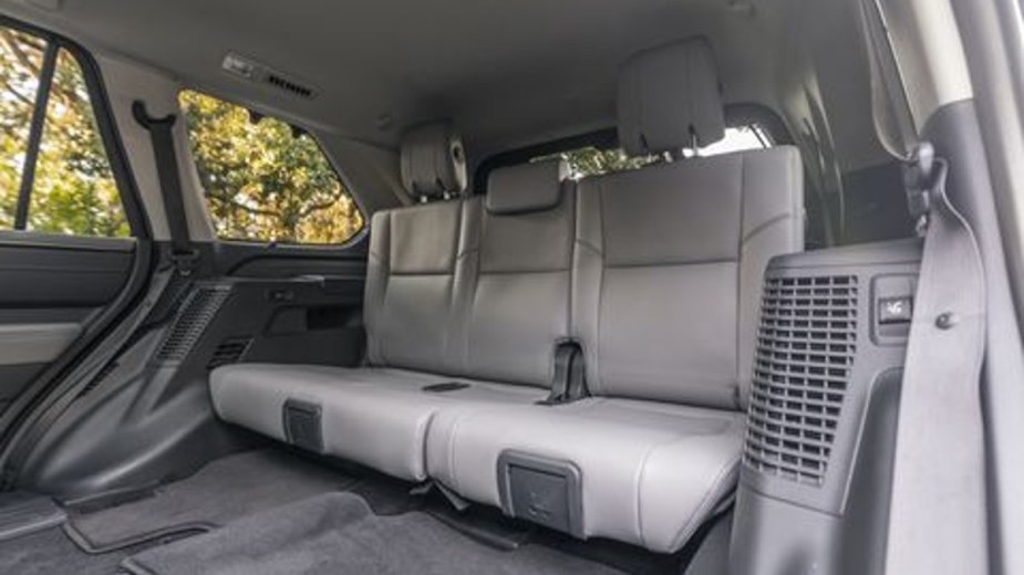Flexible Rear Seating in the 2023 Toyota Sequoia