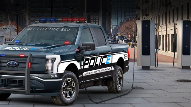 Ford Just Revealed an Electric Police Truck