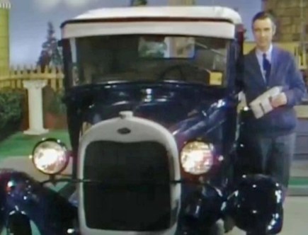 Mister Rogers and His 1928 Ford Model A: Good Feeling Driving the Classic Car