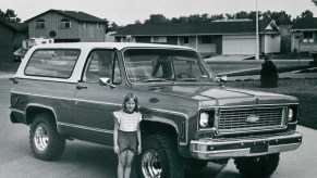 History of the Chevy Blazer SUV like this first generation version