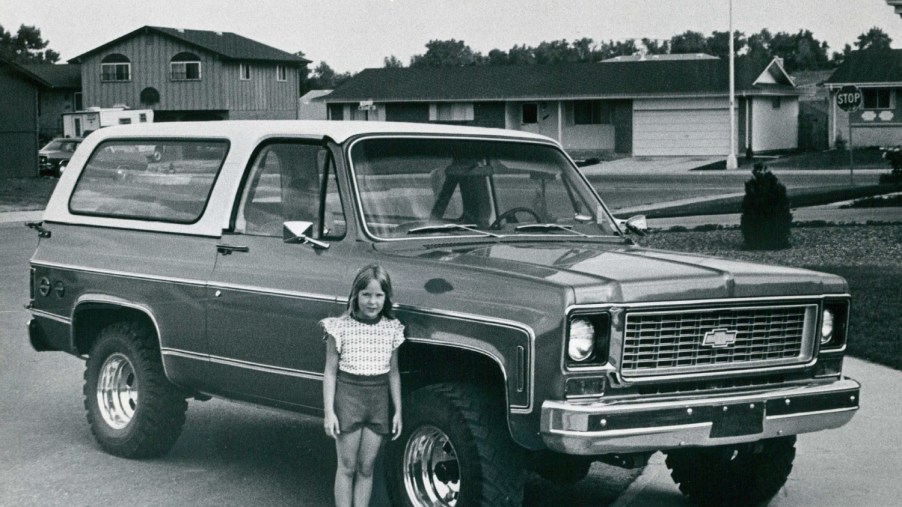 History of the Chevy Blazer SUV like this first generation version